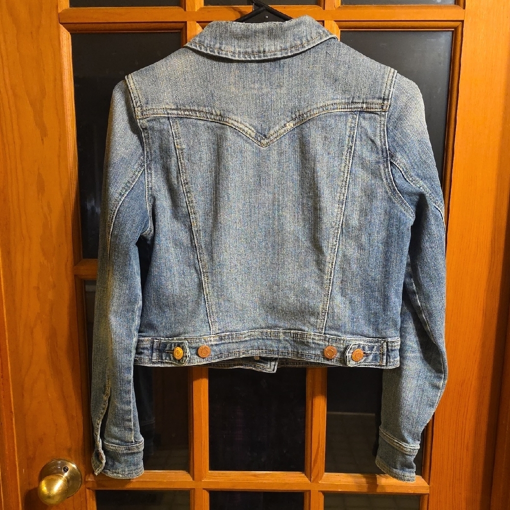 Mossimo Supply Co. Women's Classic Blue Jean Jacket[2/$20] - Picture 3 of 4